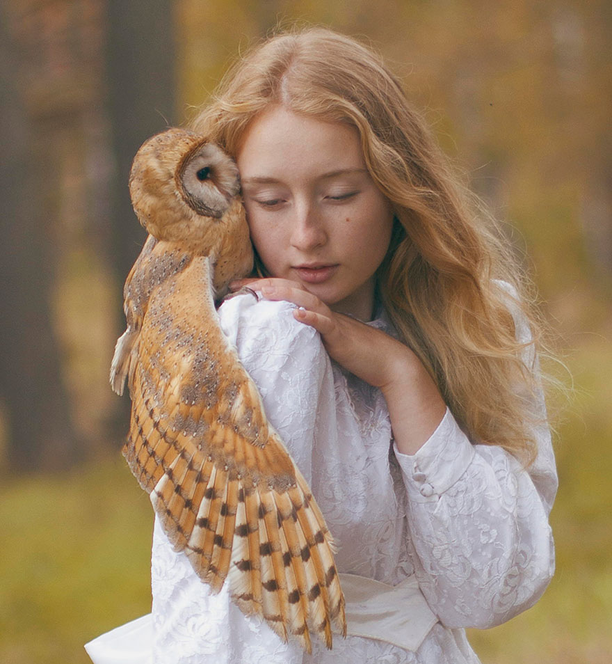Stunning Photgraphs Of People With Exotic Animals 11